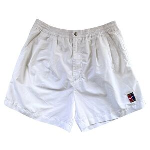 Nike Vintage Mens White Shorts Size Large⭐️